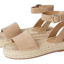 Vince Camuto Women's Darna Espadrille Wedge Sandal size 5 EU 35 worn twice only excellent condition 