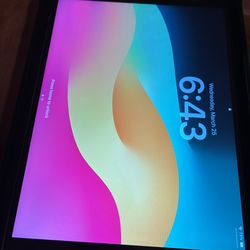 iPad 6 generation like new and unlocked iCloud