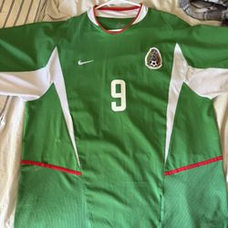 2003 Nike Mexico Home Jersey (Vintage) 