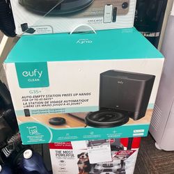 RoboVac G35+ Robot Vacuum with 45-Day Auto-Empty Station, 2500Pa Suction Power, New in Box