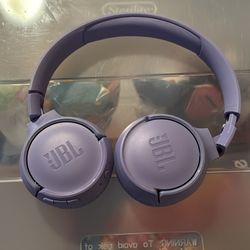 JBL Tune 520BT Wireless Bluetooth On-Ear Headphones without Charger - Purple