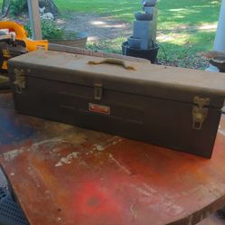 Vintage Tool Box Master Mechanic H9 D9 W32