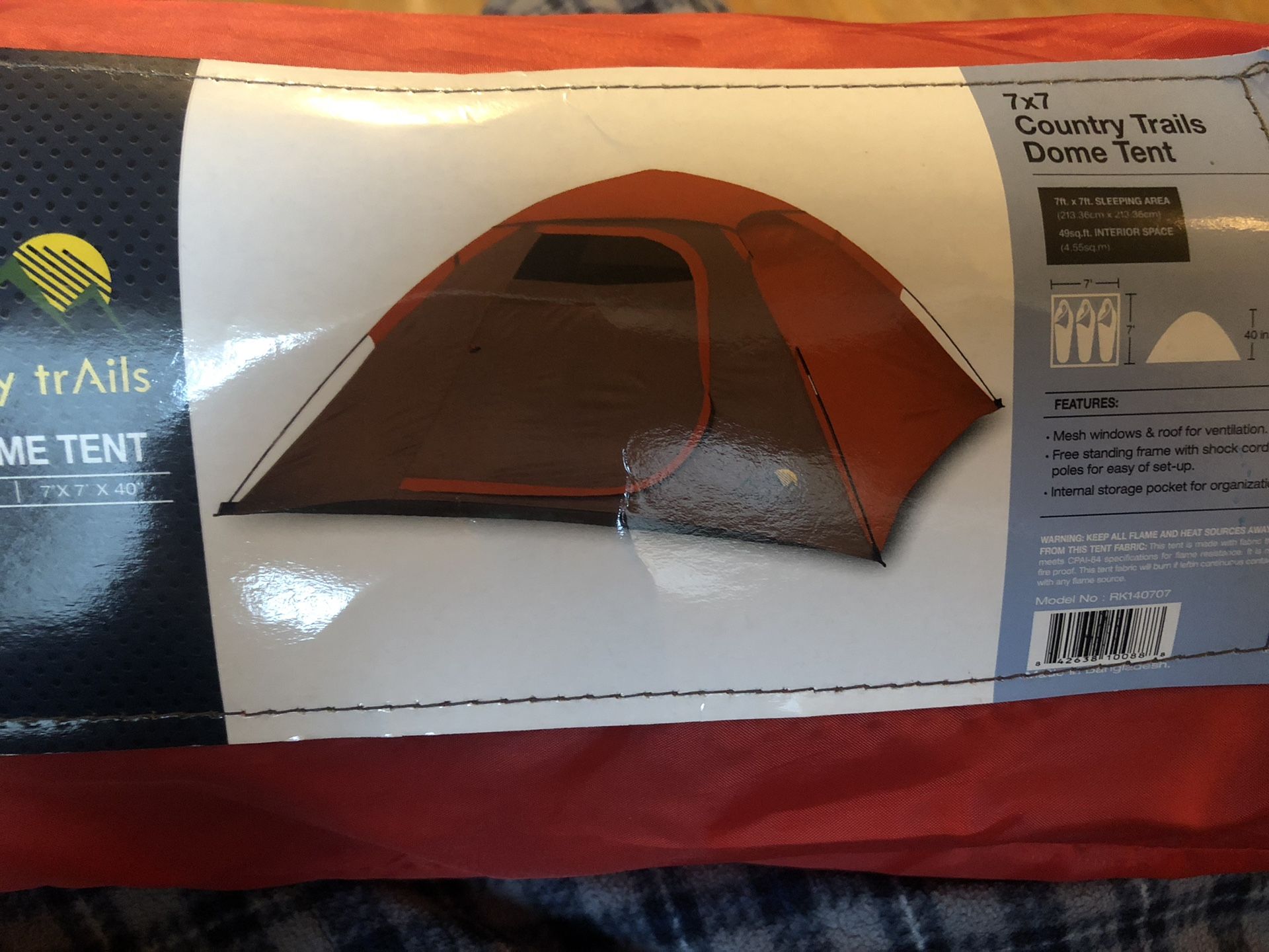 Country Trails 7x7 Dome Tent