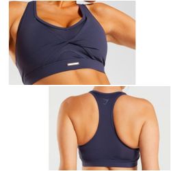 Gymshark Whitney Simmons Sports Bra  Pullover Racerback Women's XL NWOT