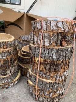 Mesquite and Oak wood bundles