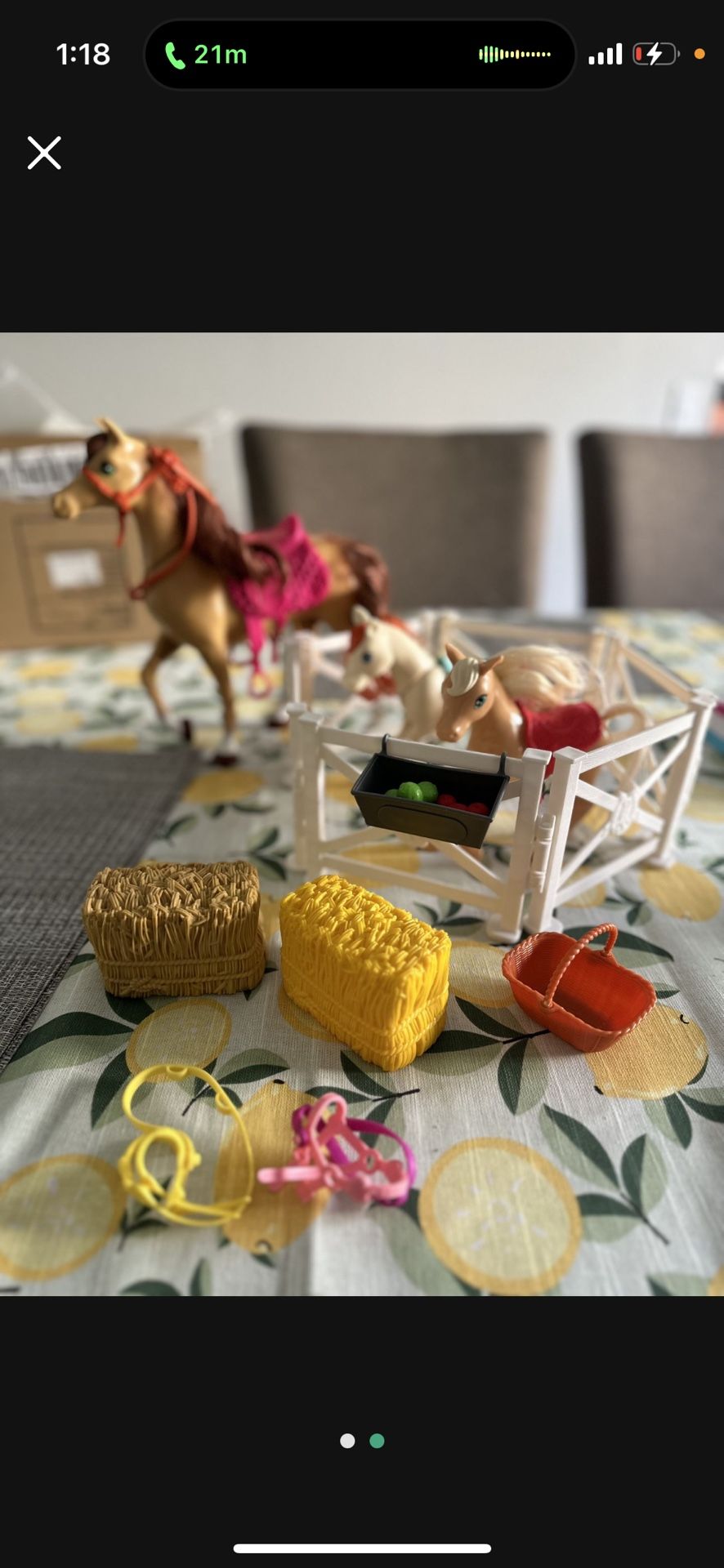 Barbie Horses With Barn