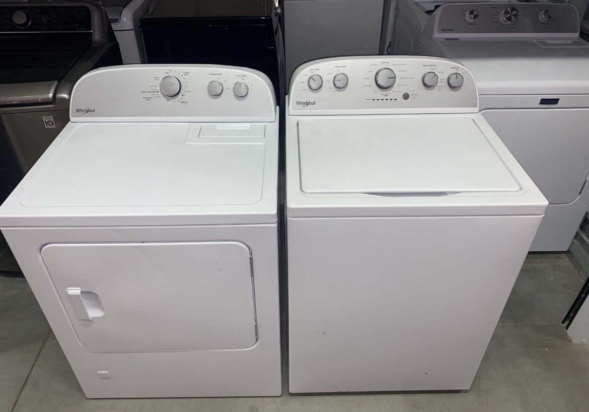 Whirlpool washer and dryer, I can deliver to your home. In perfect working order and with maximum capacity.