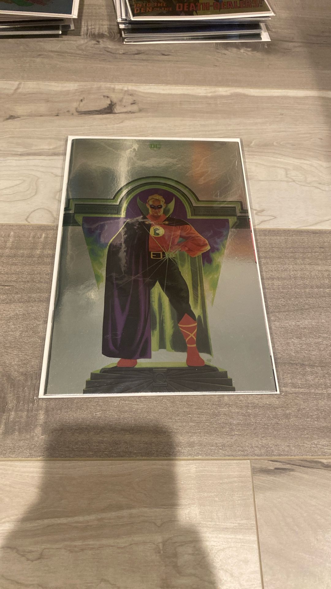 Alan Scott The Green Lantern #1 David Talaski Golden Age Foil Card Stock Variant