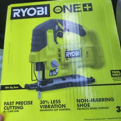 New Ryobi One Plus Jig Saw Kit