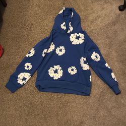 Blue Denim Tears hoodie Size Medium 