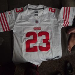 49ers Brand New Womens Jersey M