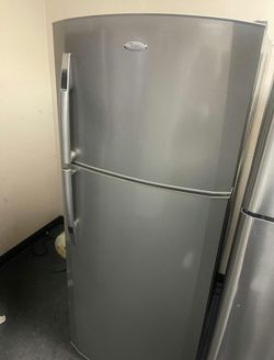 Whirlpool Top Mount Refrigerator Stainless Steel