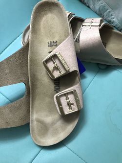 Credential Himmel Energize Birkenstock Arizona 37 Suede Leather Washed Metallic Rose Gold for Sale in  Seattle, WA - OfferUp