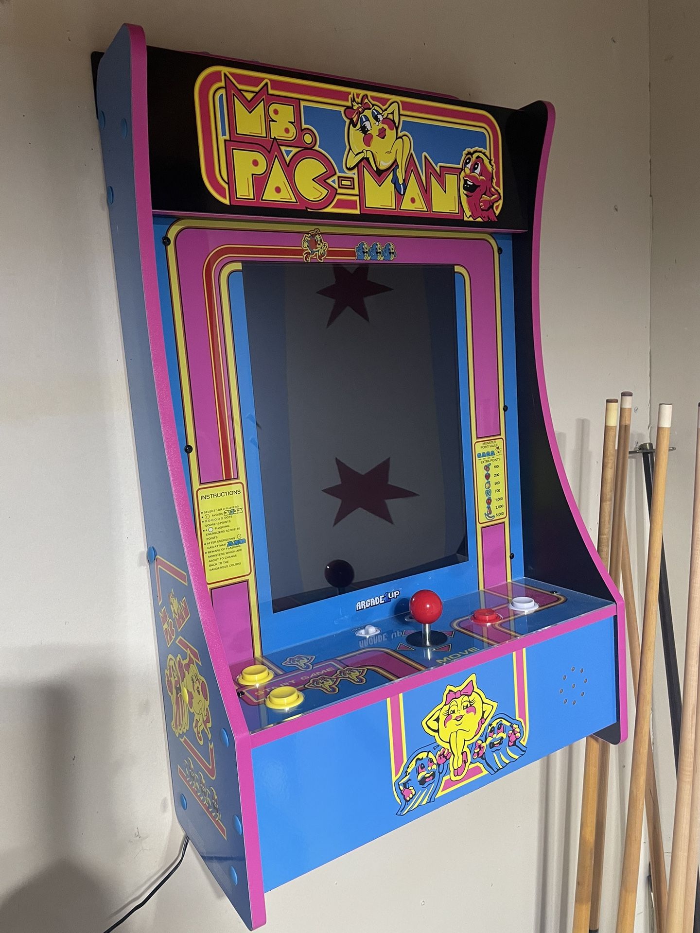 Ms PAC Man Arcade