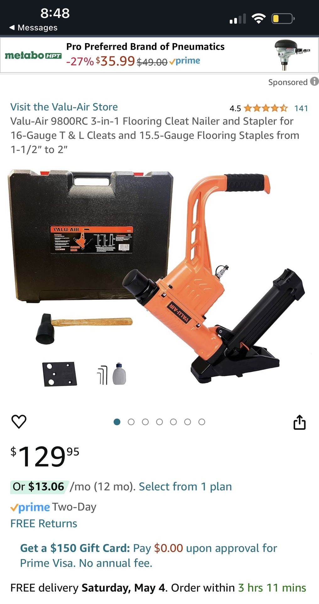 Flooring Nail Gun