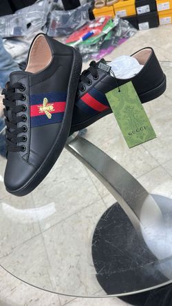 Gucci Ace Bee Embroidered Sneakers