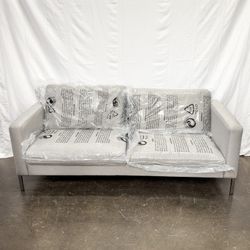 Modern Sofa with Metal Legs, Gray *Free Delivery* 