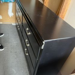 Dresser with mirror