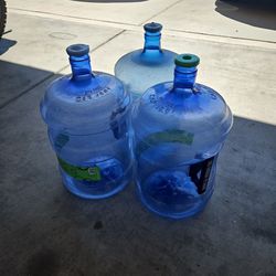 3 x 5 Gal Water Jugs