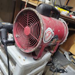 Welding ventilation fan