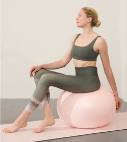 NEW Athleta Ultra High Rise Elation 7/8 Tight Small Green Pull On Ankle Legging