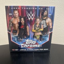 WWE Topps Chrome 2026
