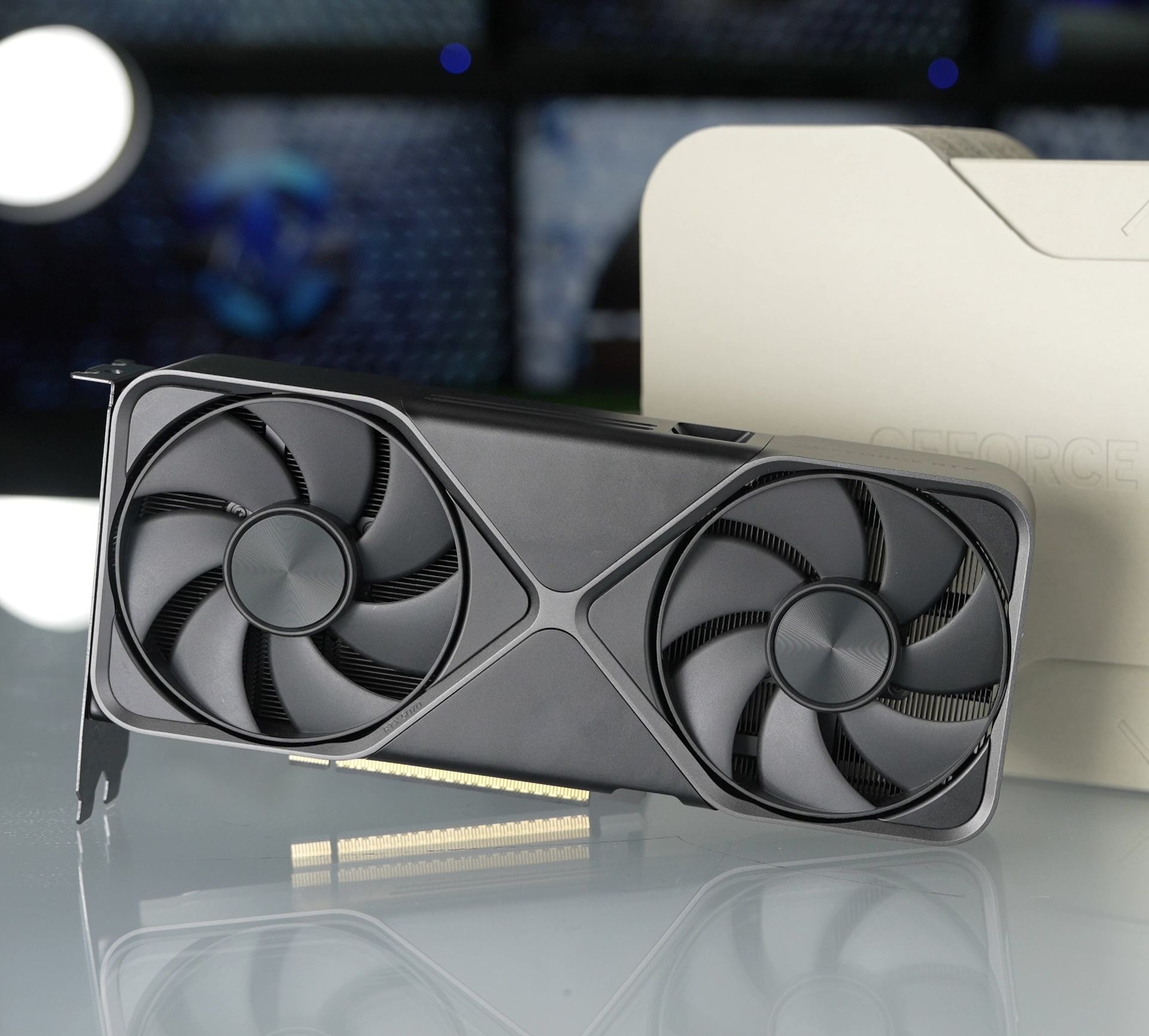 NVIDIA - GeForce RTX 5070 12GB GDDR7 Graphics Card - Graphite Grey