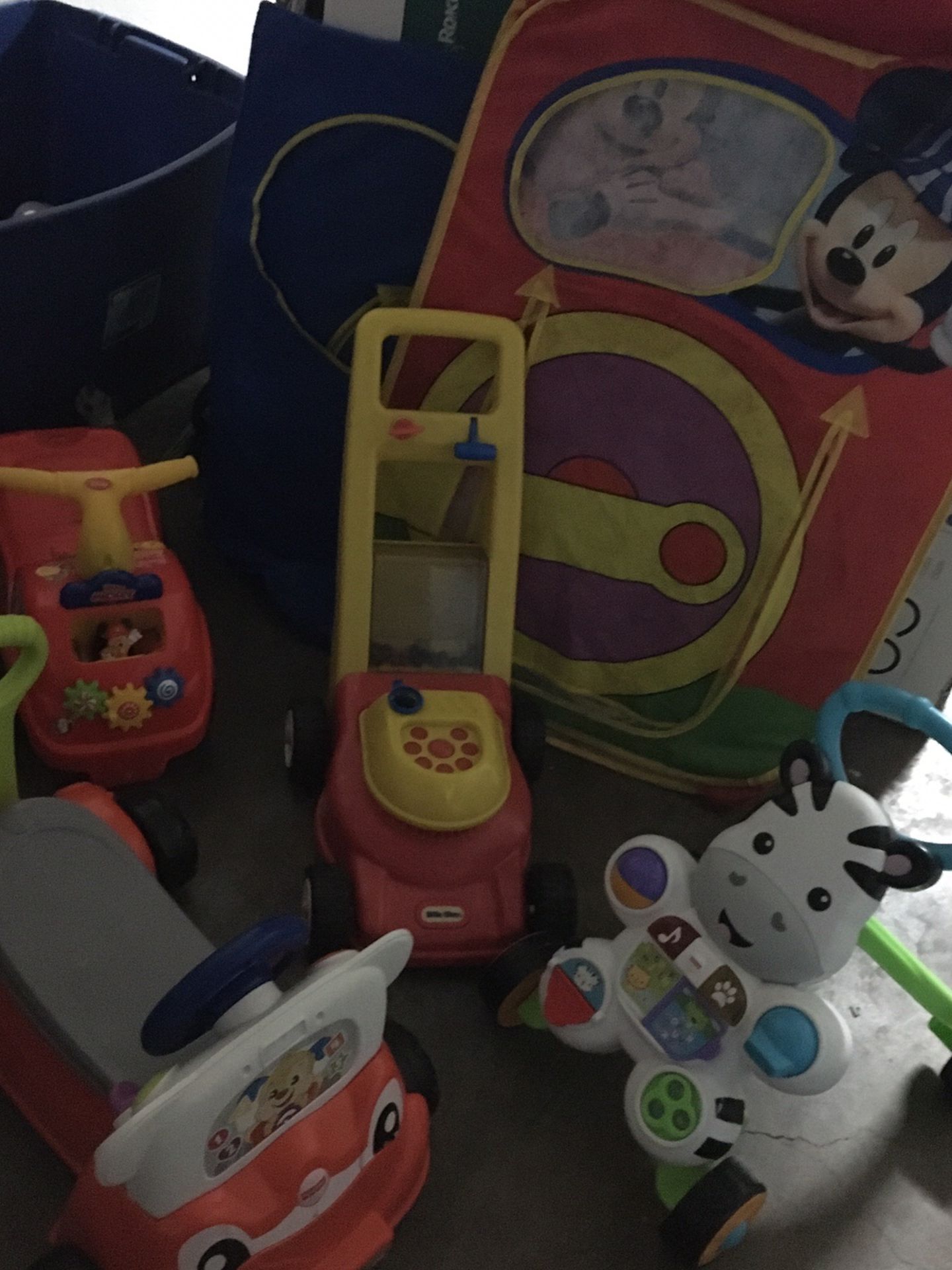 Baby Toys And High Chair Bundle