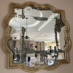 Very Large Vintage Mirror 