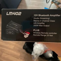 12 V Bluetooth Amplifier
