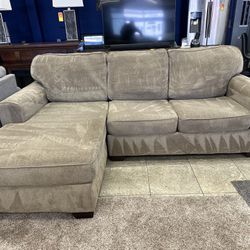 Light Brown Sectional Free Delivery. financing Available Only $50 Down.