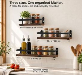 Floating shelves