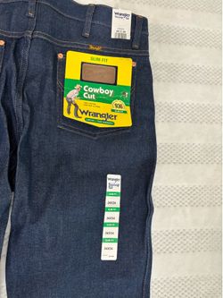 Wrangler Mens Cowboy Cut Active Flex Slim Fit Jeans