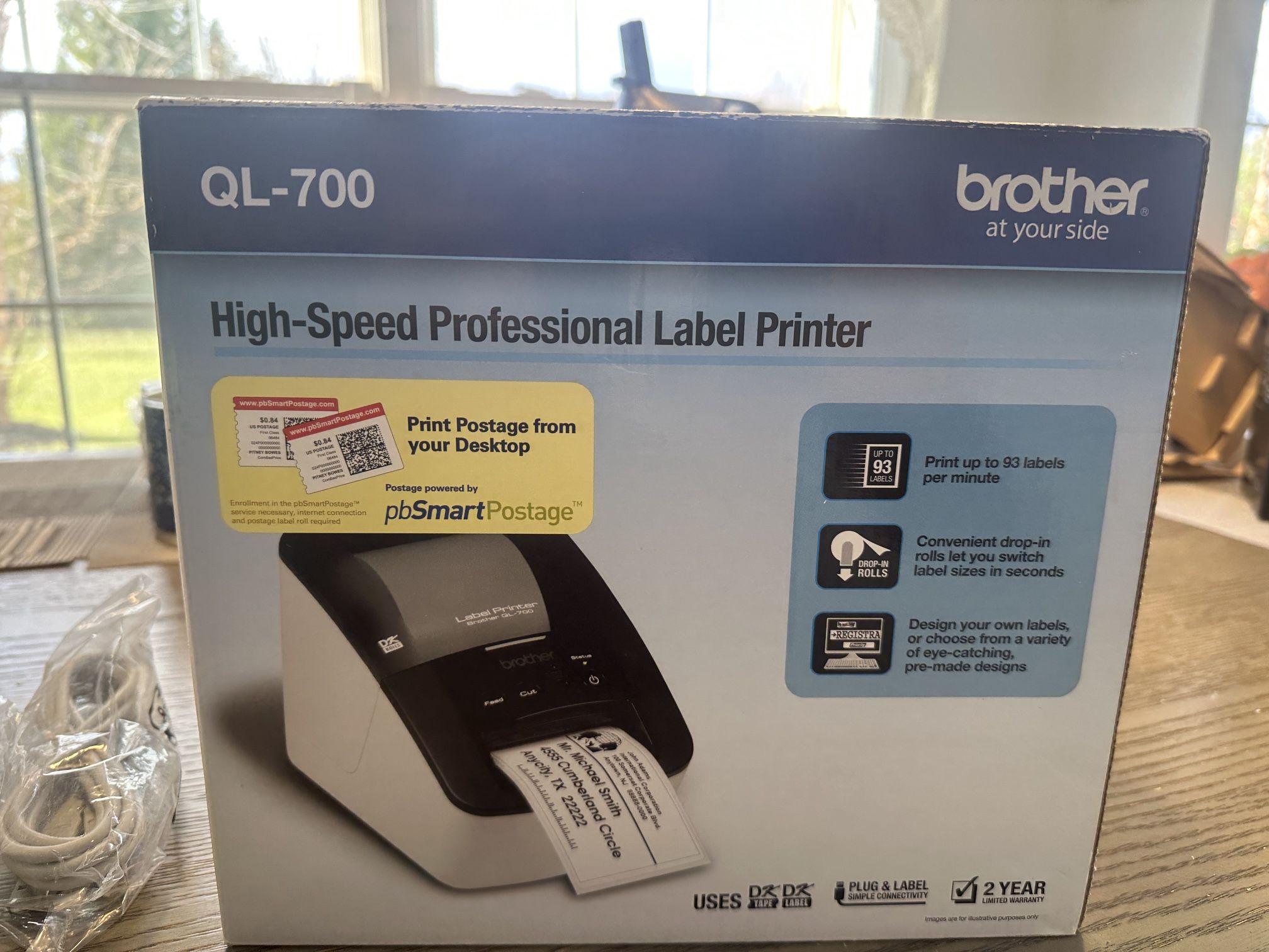 QL-700 High Speed Label Printer