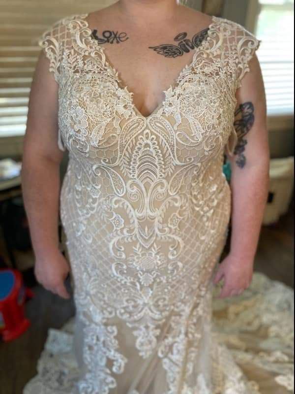 Christina Wu Wedding Dress Size 18