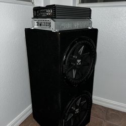 Subwoofers with system 