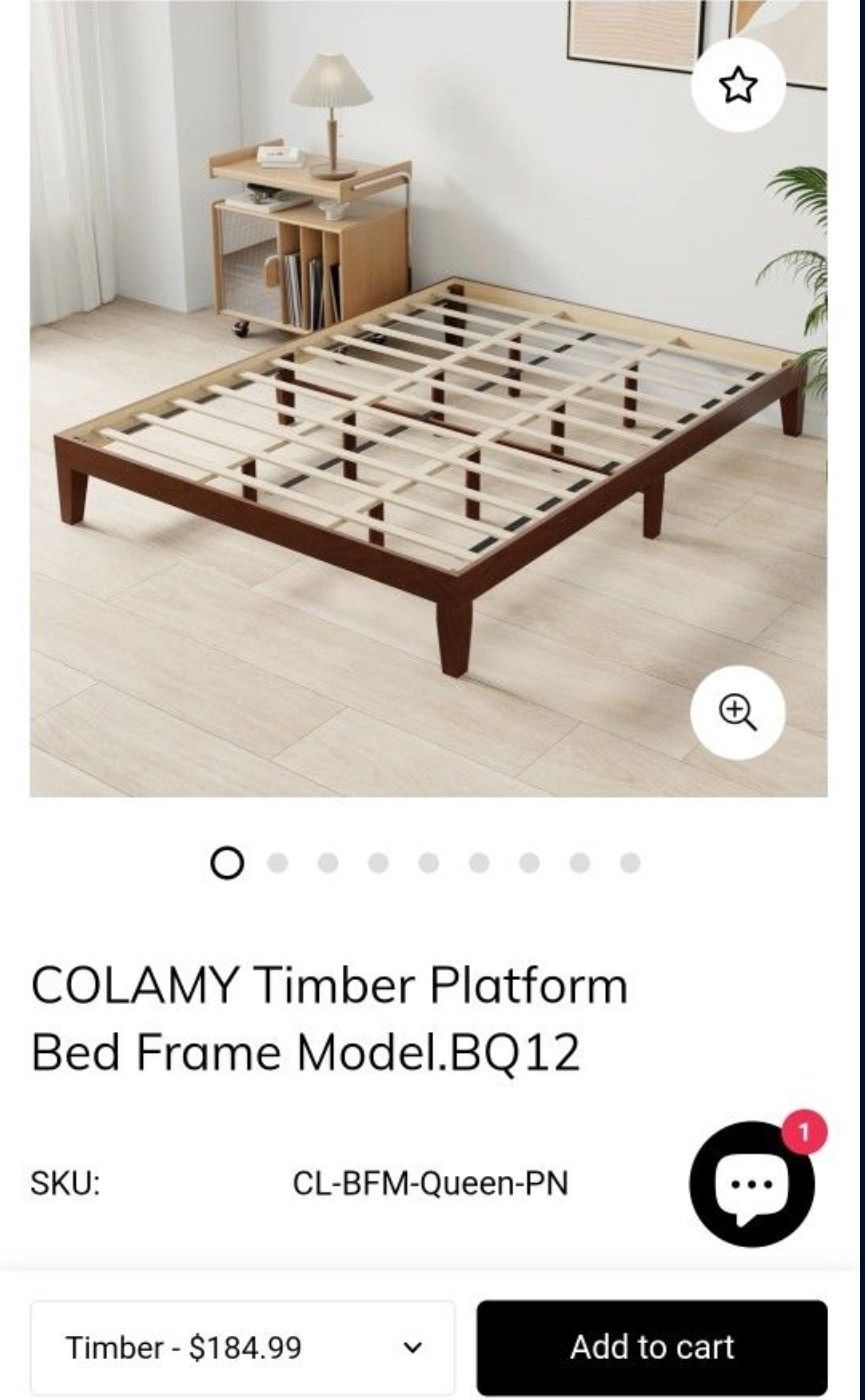 New Queen Bed Frame