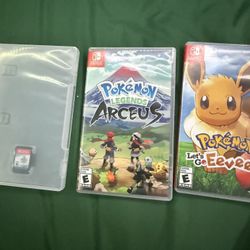 3 Switch Pokémon Games 
