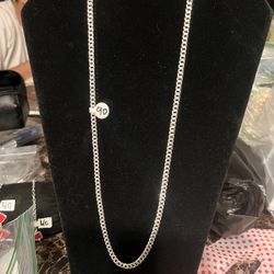 Cadena De Plata De Hombre