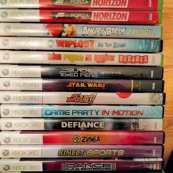 Xbox 360 Kinect Games $5 To $20 Each 