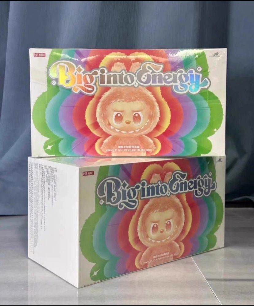 QR verifiable Genuine POPMART The Monsters Labubu Big Into Energy  Blind Box