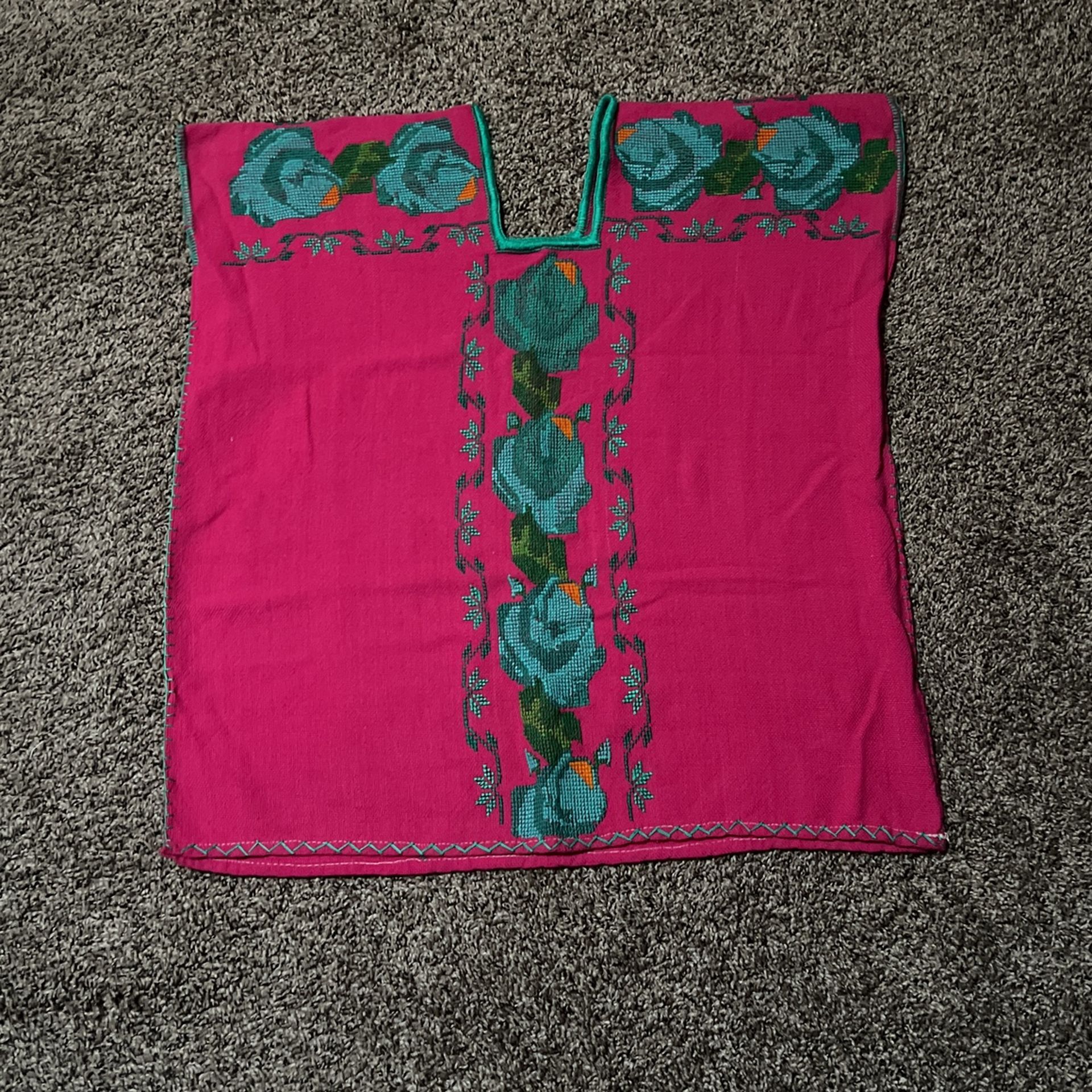 Blusa Rosita Punta De Cruz