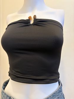 Black new top size Medium w tag