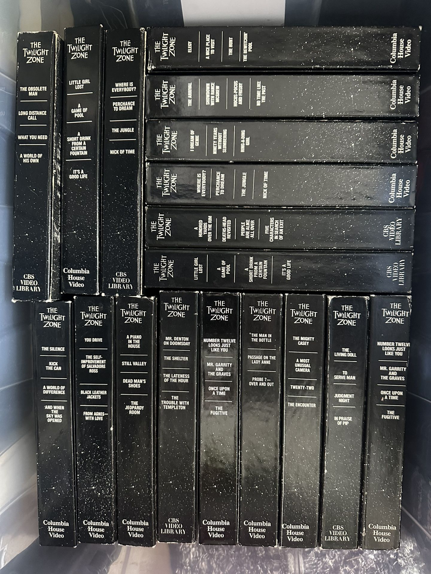 Twilight Zone Complete Set VHS 51 Tapes 