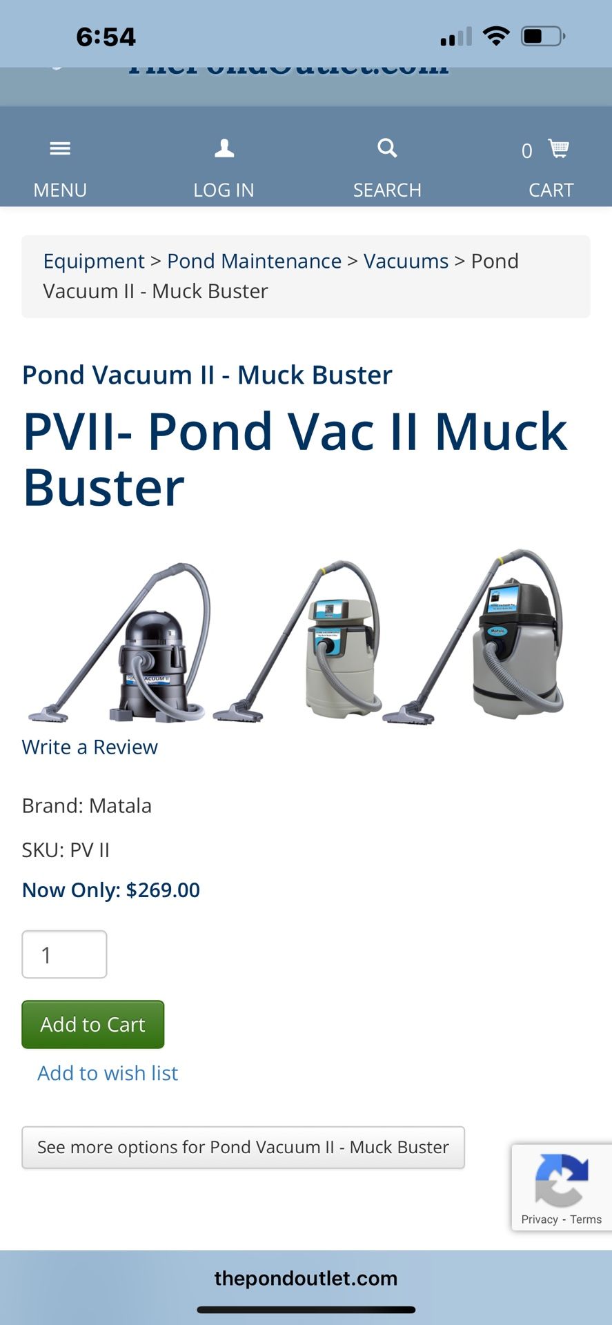 Pond Vac 2