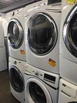 Washer and dryer
