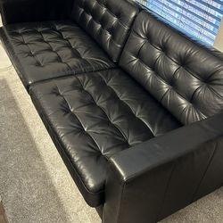 IKEA Morabo Leather Sofa. 2 Available.