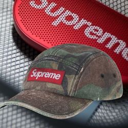Supreme Overdyed Camo hat