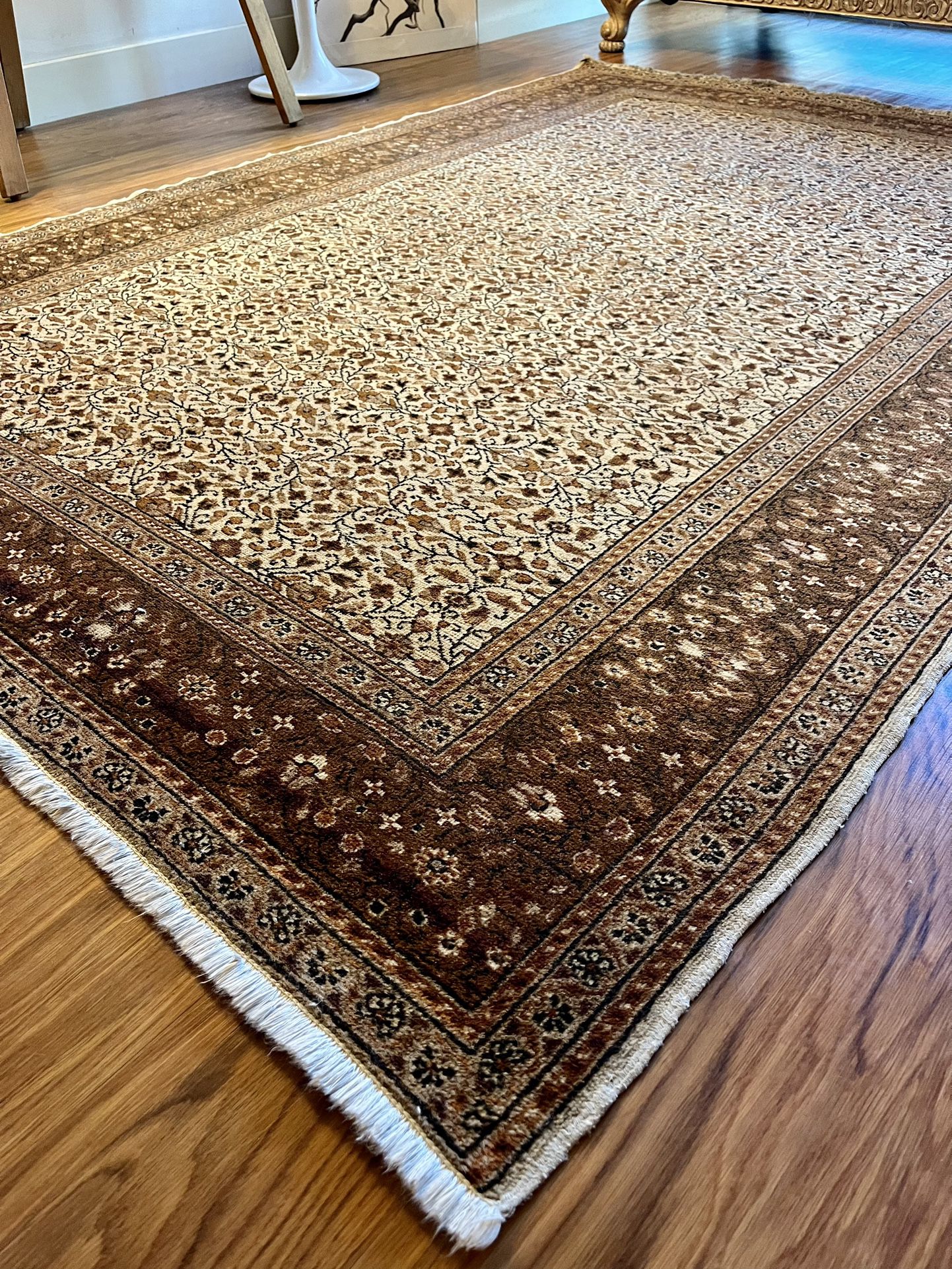 🚛 Free Delivery 🎻 Classical Brown Area Rug 🎻