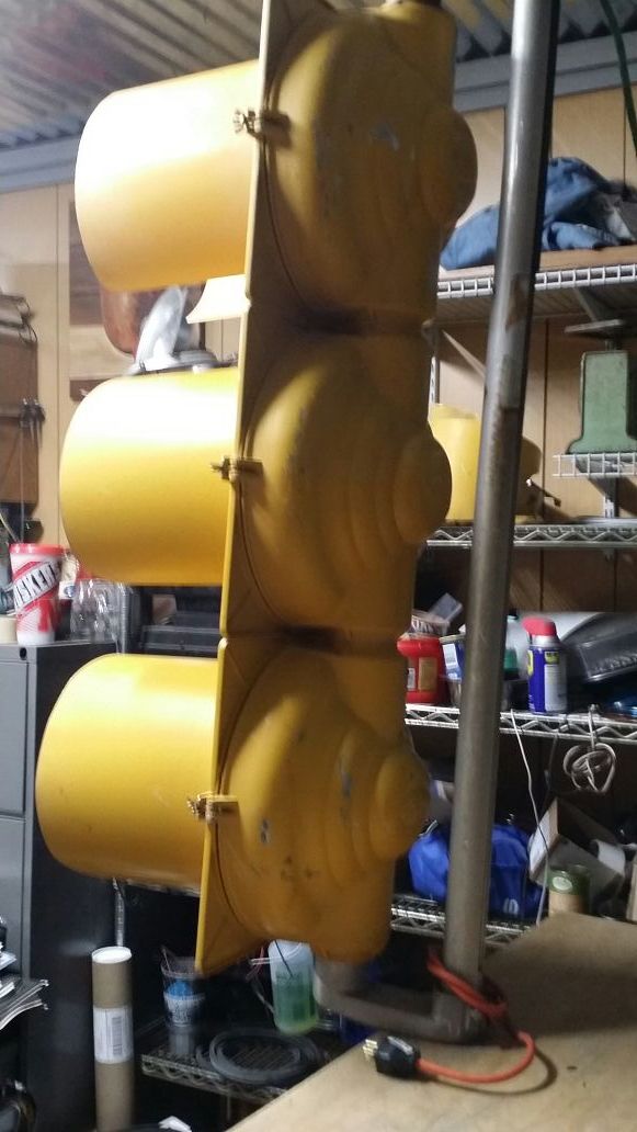 Working Vintage Econolite traffic signal